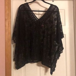 Floral Lace Candies Kimono top